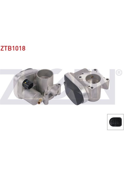 ZEGEN-ZTB1018 - Bogaz Kelebegı Volkswagen (Bby) 1.4 - 1.4 16V Golf Iv 97-05 / Bora 98-05 / Seat Leon 99-06 / Skoda O