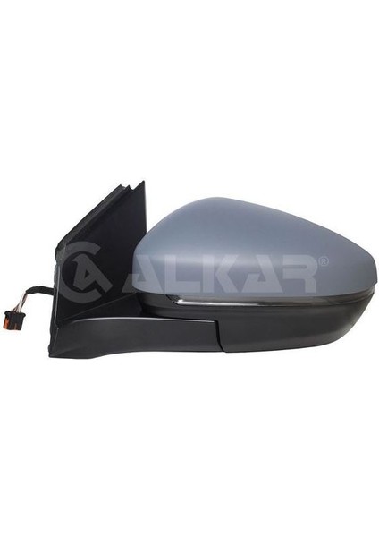 ALKAR-6139882 - Dıs Dıkız Aynası Sol Elektrıklı Isıtmalı Astarlı Sınyallı 6 Pın Cıtroen C5 Aırcross 2018- / Peugeot