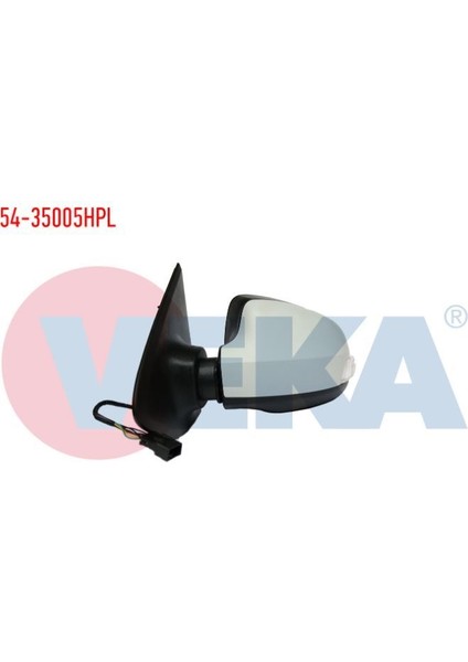 VEKA-54-35005HPL - Dıs Dıkız Aynası Sol Isıtmalı Sınyallı Astarlı Renault Symbol Iıı (Jz0-1) 2012-