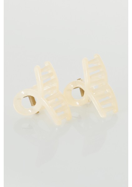 3'lü Set Kaymaz Parlak Mandal Saç Tokası