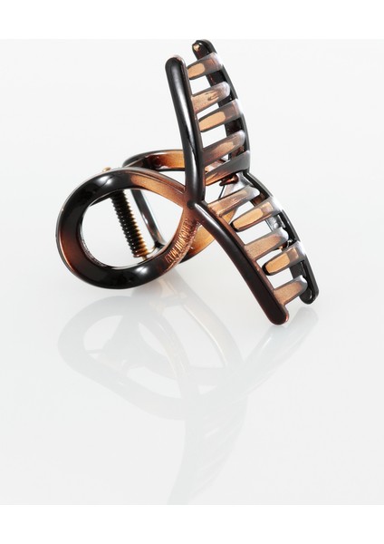 2'li Set Şeffaf Desenli Parlak Kaymaz Mandal Saç Tokası fırsatları