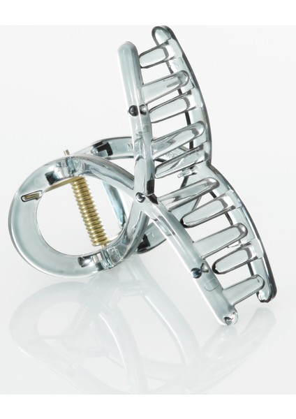 2'li Set Şeffaf Desenli Parlak Kaymaz Mandal Saç Tokası fırsatları