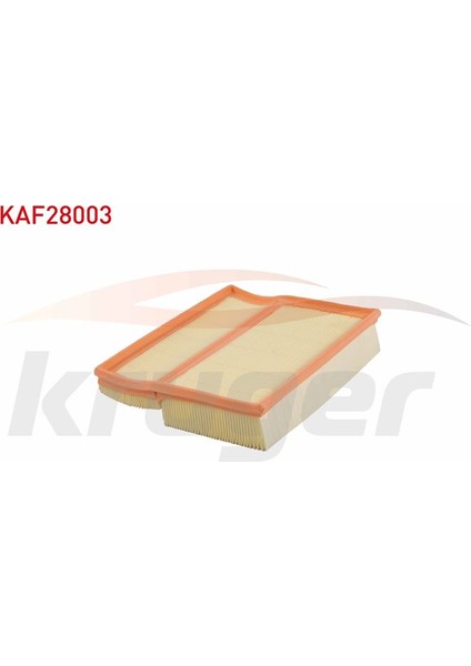 KRUGER-KAF28003 - Hava Fıltre Mercedes C Serısı (S202) C 180 - C 200 - C280 1996-2000/ Clk (C208) 200 - 230 - 320 1997-2002 / M Serısı (W163) ml 350 - ml 400 Cdı - ml 430 - ml 500 1998-2005