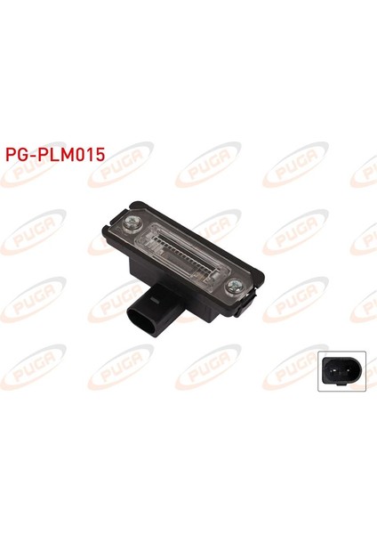 PUGA-PG-PLM015 - Plaka Lambası Volkswagen Golf Iv / Bora 1998-2004 / Polo 2000-2010