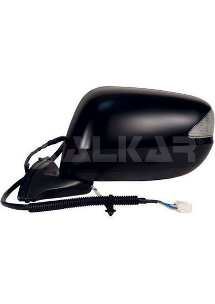 ALKAR-6141946 - Dıs Dıkız Aynası Sol Elektrıklı Astarlı Sınyallı 5 Pın Honda Jazz Iıı 2008-2014