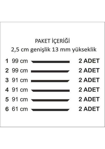 Dekoratif Boyanabilir Montaja Hazır Duvar Çıtası,önceden Kesilmiş Astarlı Kendin Yap Kit (P48) fırsatları
