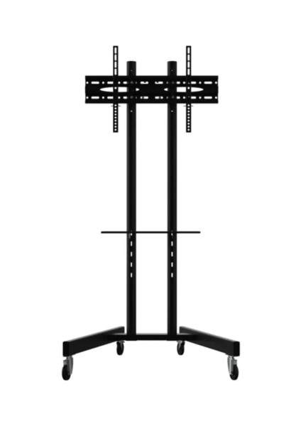 TV/Fuar Standı Bilgisayar Askı Aparatlı Metal Tv Sehpası Ünitesi (40-42-44-46-50-55-60-65 Inç)