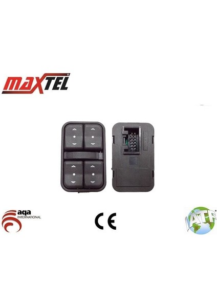 MAXTEL-18207567 - Cam Acma Anahtarı Sol On Dortlu Astra G Merıva A Zafıra