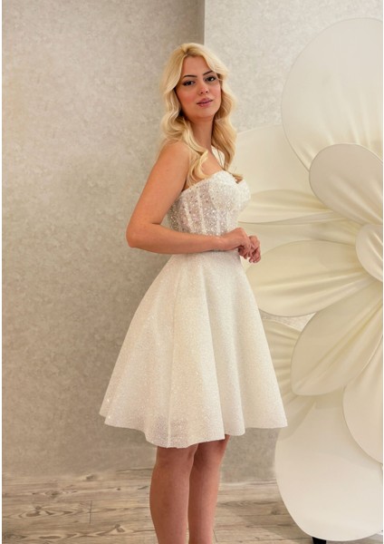 Lına | After Party Mini Gelinlik | Elbise indirimleri