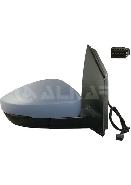 ALKAR-6136123 - Dıs Dıkız Aynası Sag Elektrıklı Isıtmalı Astarlı Sınyallı 6 Pın Volkswagen Polo 2010-2017