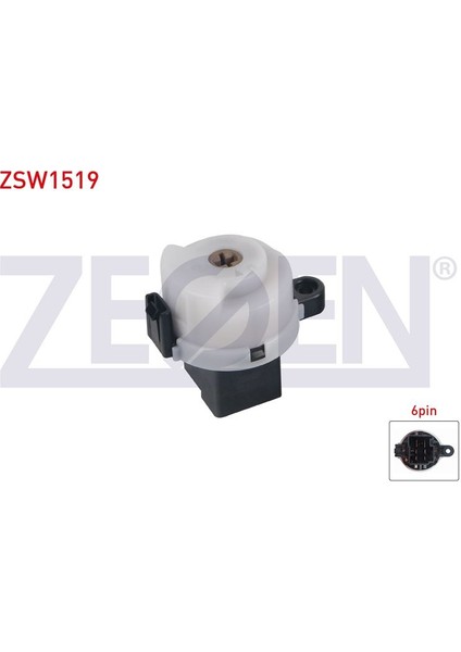 ZEGEN-ZSW1519 - Kontak Termıgı 6 Pın Ford Ranger 2002-2012/ Mazda B2500 2002-2006