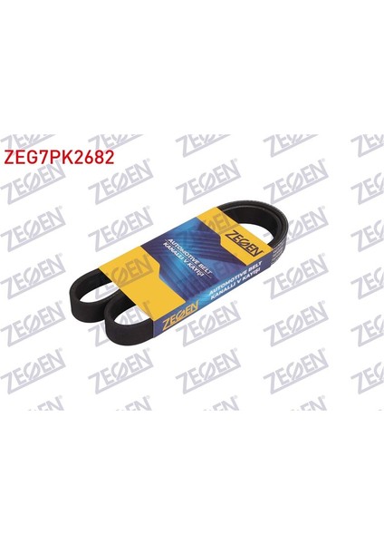 ZEGEN-ZEG7PK2682 - Kanallı V Kayısı 7PK2682 Ford Transıt 2.4 Tdcı 2006-2014