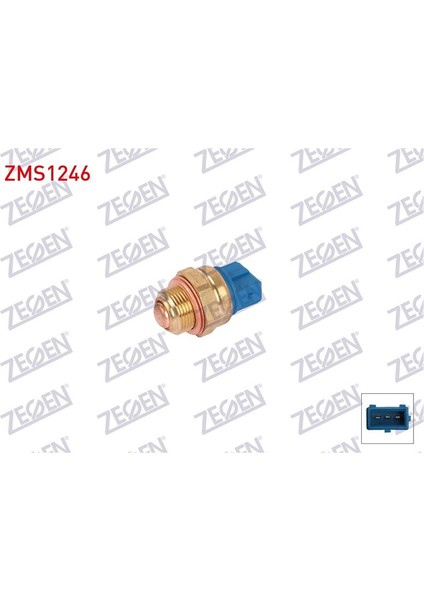 ZEGEN-ZMS1246 - Fan Musuru (110-105 C / 120-115 C) Opel Vectra B 1995-2002 / Vectra C 2005-2008 / Zafıra A 1999-2005