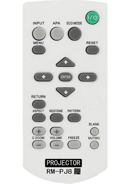 Sony Kablosuz Anahtar Projektör Uzaktan Kumandanın Değiştirilmesi (Rm-Pj8) Için (Yurt Dışından)
