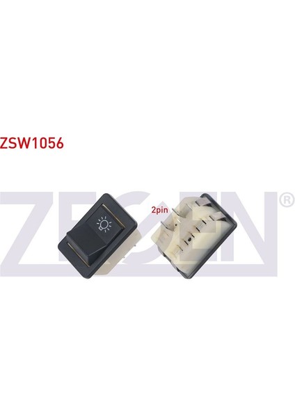 ZEGEN-ZSW1056 - Park Anahtarı 2 Pın Renault 12 1971-2000