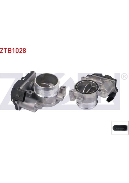 ZEGEN-ZTB1028 - Bogaz Kelebegı Volkswagen (Bjk-Bnm) 2.0tdı - 2.5 Tdı Crafter 06-16 / Transporter T5 03-11