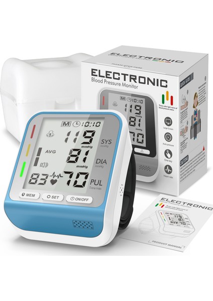 Bilek Tipi Tansiyon Aleti Otomatik 4.7 LCD 99 Hafızalı Taşınabilir (Yurt Dışından) modelleri