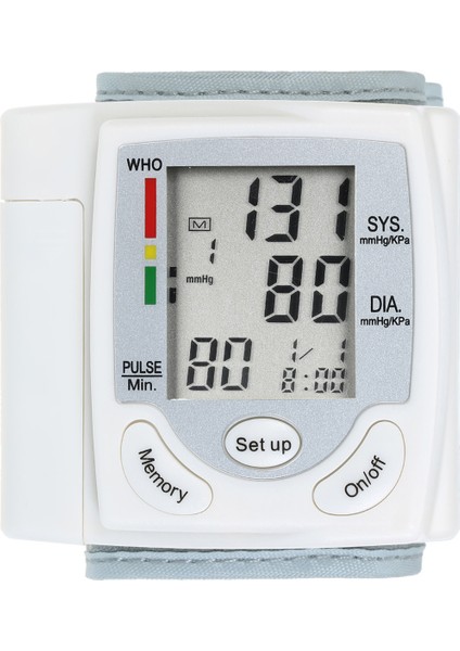 Bilekten Otomatik Dijital LCD Ekranlı Tansiyon Aleti (Yurt Dışından)