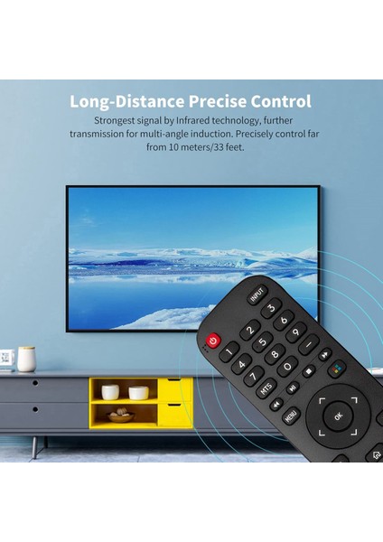 EN2B30H Hisense Tv Için Uzaktan Kumandayı Değiştirin 43V6G 43H6G 43A60G 43A60H 43H77G 50V6G 50H6G 50A60G 50A60H 50H77G 55V6G (Yurt Dışından) fiyatları