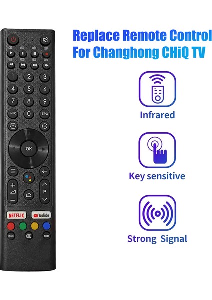 Changhong Chiq LED Tv Için Uzaktan Kumandayı Değiştirin GCBLTVC1GBBT GCBLTVC1GBBT-C5 GCBLTVC1GBBT-C2 GCBLTVC1GBBT-C6 (Yurt Dışından) fiyatları