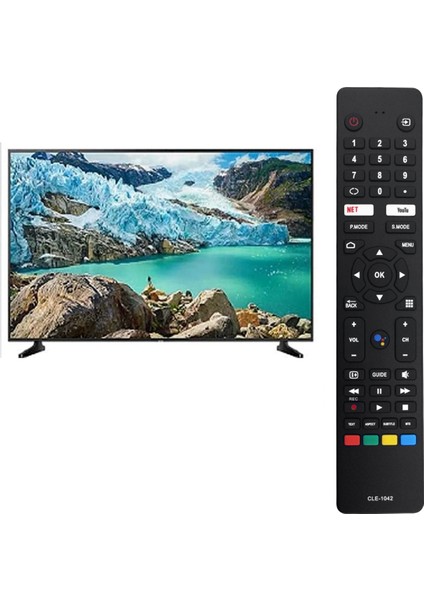 Hitachi 50QLEDSM20 55QLEDSM20 58QLEDSM20 65QLEDSM20 75QLEDSM20 Için CLE-1042 Tv Uzaktan Kumandasını Değiştirin (Yurt Dışından)