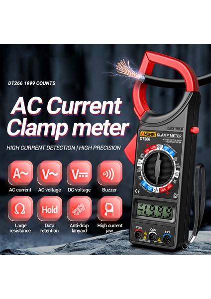 Aneng DT266 Dijital Pens Metre Gerçek Rms Ac/dc Voltaj Akım Ölçer (Yurt Dışından) fiyatları