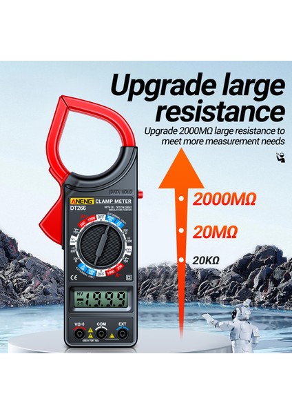 Aneng DT266 Dijital Pens Metre Gerçek Rms Ac/dc Voltaj Akım Ölçer (Yurt Dışından) modelleri
