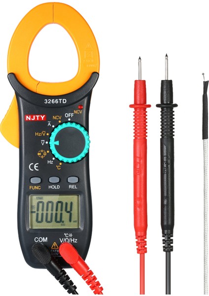 Njty Otomatik Aralık 4000 Gösterge Ncv LCD Pens Multimetre (Yurt Dışından)