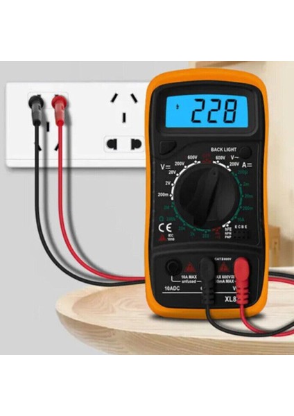 Profesyonel Dijital Multimetre Voltmetre Ampermetre Ohmmetre (Yurt Dışından) fırsatları