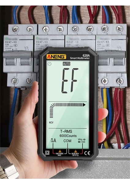 4.7" LCD Gerçek Rms Otomatik Aralık Ncv Dijital Multimetre - , Otomotiv, Hvac (Yurt Dışından) fiyatları