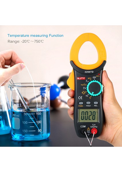 Njty Otomatik Aralık 4000 Gösterge Ncv LCD Pens Multimetre (Yurt Dışından) fırsatları