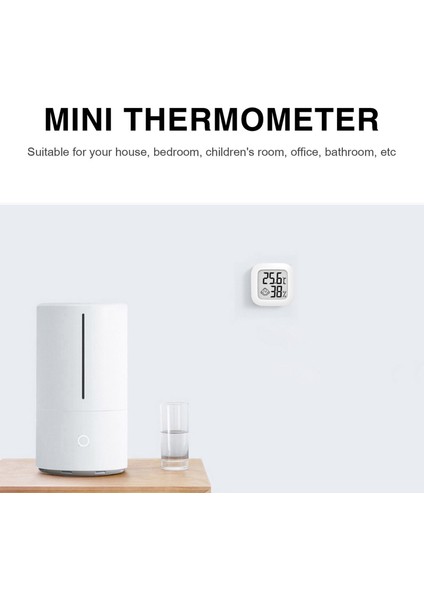 Mini Sıcaklık Nem Ölçer - Cep Boyutu Gerçek Zamanlı Iç Mekan Ev ve Ofis (Yurt Dışından) modelleri