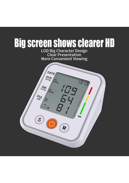 Üst Kol Otomatik Dijital LCD Tansiyon Aleti (Yurt Dışından) fırsatları