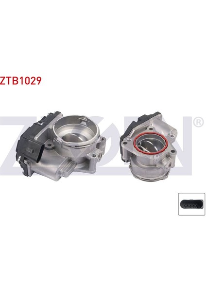 ZEGEN-ZTB1029 - Bogaz Kelebegı Volkswagen (Bls) 1.9 Tdı Caddy Iıı 04-15 / Golf V 03-09 / Jetta Iıı 05-10 / Passat 05