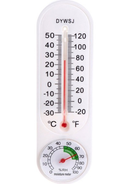 Duvara Monte Iç Mekan Nem ve Sıcaklık Ölçer - Ev & Sera (Yurt Dışından)