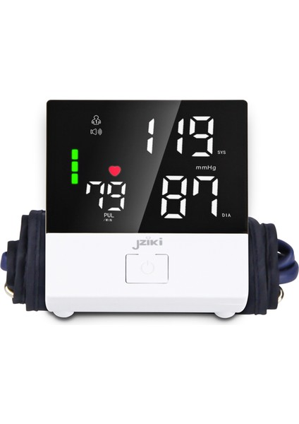 ZK-B881 Tansiyon Aleti LED Ekran Nabız ve Ses Uyarılı (Yurt Dışından)