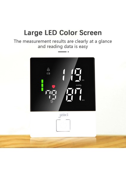 ZK-B881 Tansiyon Aleti LED Ekran Nabız ve Ses Uyarılı (Yurt Dışından) fırsatları
