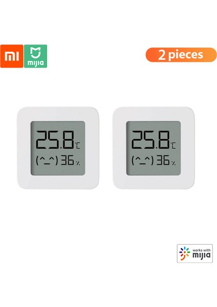 Xiaomi Bt Termometre 2 Kablosuz Dijital Nem Ölçer Mijia Uygulaması (Yurt Dışından) indirimleri