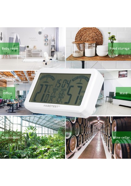 Mini Dijital Nem ve Sıcaklık Ölçer - Ev, Sera, Mahzen (Yurt Dışından) fırsatları
