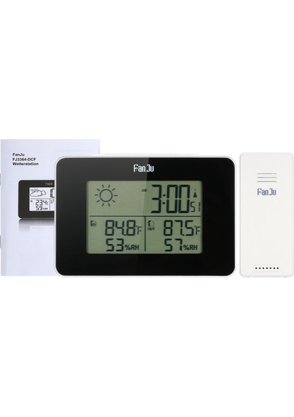 Kablosuz Hava Istasyonu Alarmlı Saat - Iç/dış Termometre & Higrometre, Arka Aydınlatmalı Lcd, Ertelemeli (Yurt Dışından) indirimleri