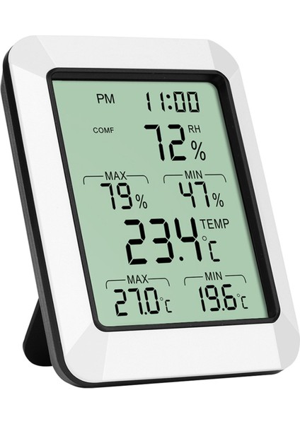 39 LCD Termo-Higrometre Maks/min Alarmlı Ev & Ofis (Yurt Dışından)