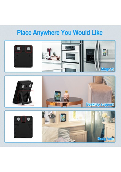 Renkli Dokunmatik Ekranlı Sıcaklık Nem Ölçer ℃/℉ Geçişli Aydınlatmalı (Yurt Dışından) fırsatları