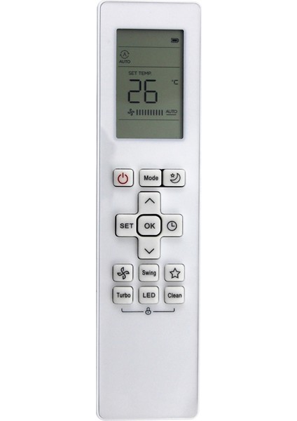 RG10B(G)/BGEF Samsung/midea RG10B Bgefu1 Klima A/c Uzaktan Kumandası (Yurt Dışından)