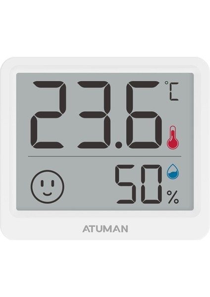 Thmini 2.5 Inç Dijital Nem ve Sıcaklık Ölçer Ev Oda (Yurt Dışından)