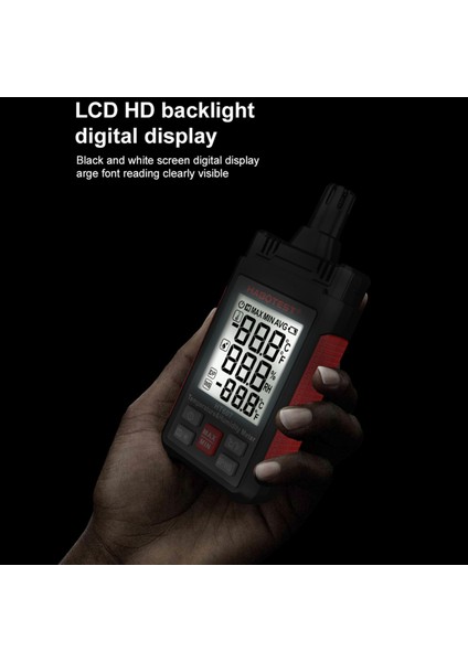 HT607 El Tipi Dijital Sıcaklık ve Nem Ölçer (Yurt Dışından) fırsatları