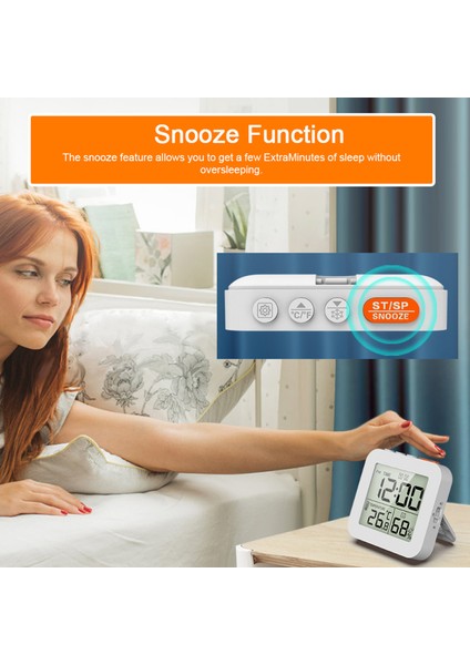 Dijital Termohigrometre Çift Alarmlı Saat Zamanlayıcı (Yurt Dışından) fiyatları