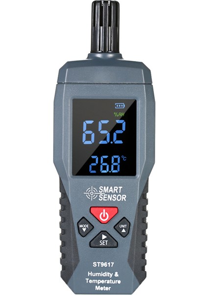 Akıllı Sensör Nem ve Sıcaklık Ölçer, Yüksek Hasiyetli LCD Ekran (Yurt Dışından)