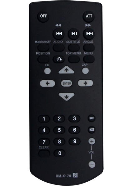 RM-X170 Uzaktan Kumanda Sony Medya Alıcısı Için Değiştirin XAV-AX5500 XAV-AX7000 XAV-AX3200 XAV-AX210 XAV-AX8100 XAV-V10BT (Yurt Dışından)