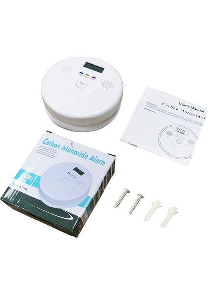 LCD Ekranlı Karbonmonoksit Alarm Dedektörü (Yurt Dışından)