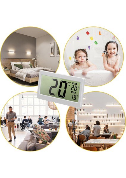 Mini Dijital Ev Tipi Sıcaklık ve Nem Ölçer (Yurt Dışından) fiyatları